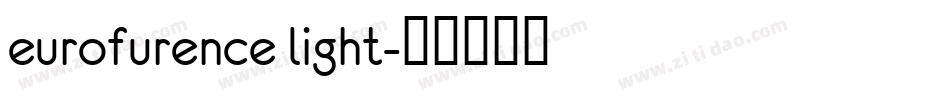 eurofurence light字体转换